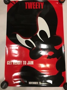 Space Jam - Original DS Filmposter - D/S 27x40 Tweety Movie Poster - Bild 1 von 1