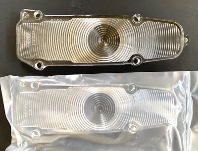 CHEVROLET IMPALA BISCAYNE DELRAY BEL AIR PARK PARKING LIGHTS CLEAR LENS 1959 - Image 1 of 4