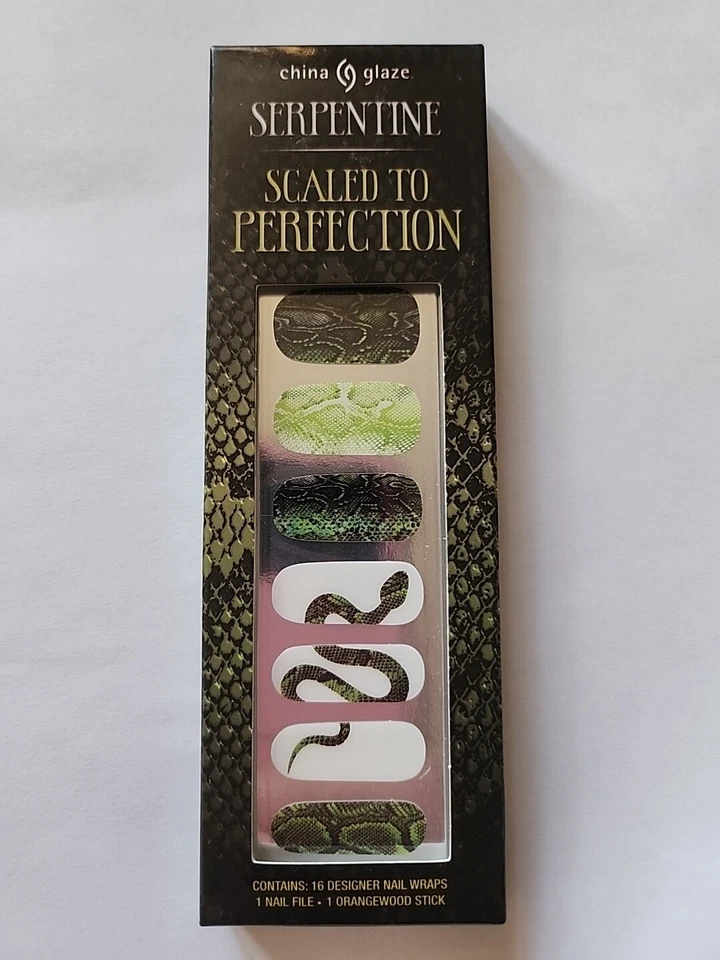 Esmalte China: Envolturas de uñas serpentina "escalada a la perfección". Nuevo en caja Foto 1 de 3