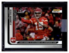 PATRICK MAHOMES II 2022 Panini Instant Playoffs /326 Chiefs #206 NFL  ID:55266