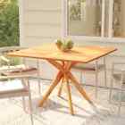 Wooden Garden Table Stable Frame Patio Desk Outdoor Furniture Sturdy Tabletop