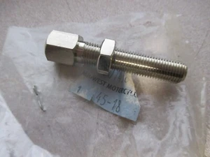 Midwest Motorcycle 3/8 x 24 Thread Clutch Adjuster Fits: HD 1968 & Up 74" 45-18 - Picture 1 of 3