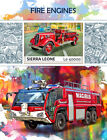 Sierra Leone 2017 MNH Fire Engines Trucks 1935 Ford Buffalo 1v S/S Stamps