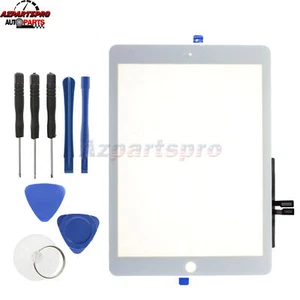 Para iPad 6 6ta Gen A1893 A1954 Pantalla Táctil Digitalizador Repuesto + IC Blanco Nuevo - Imagen 1 de 7