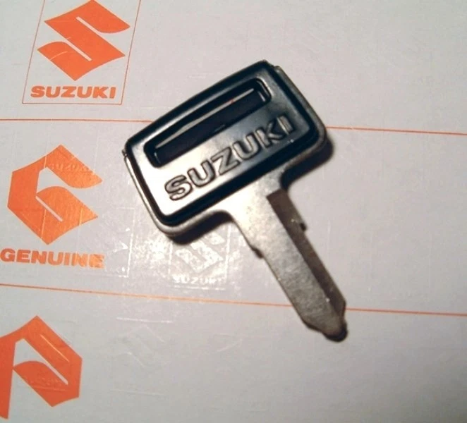Genuine Suzuki Blank Key NOS OEM gt750 gt550 gt380 gt250 t500 gsx katana gs - Image 1 of 1