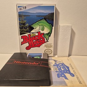 The Black Bass - Nintendo NES Video Game - Complete In Box CIB