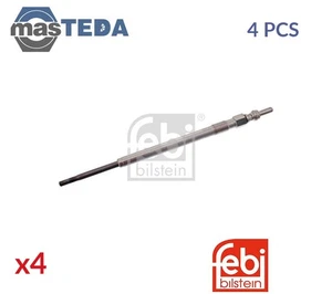 176243 ENGINE GLOW PLUGS FEBI BILSTEIN 4PCS FOR PEUGEOT BOXER 116KW,115KW - Picture 1 of 5