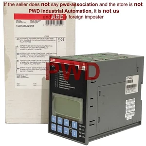 Nuevo en caja Interruptor de transferencia automática ABB ATS022, pantalla, Modbus, 1SDA065524R1, HECHO EN LA UE - Imagen 1 de 9