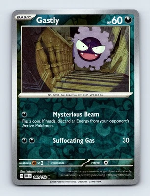 Gastly Reverse Holo SV05: Temporal Forces 102/162 NM/LP - Image 1 of 2