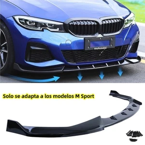Para BMW 3 G20 Touring G21 M Sport M340i 18-22 de separador de labios delanteros - Imagen 1 de 19
