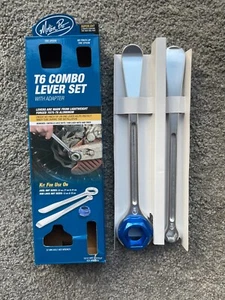 MOTION PRO T6 COMBO TYRE LEVER SET 32 mm & 10/12 mm WRENCH &  22/27 MM ADAPTER - Picture 1 of 2