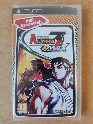Stree Fighter Alpha 3 Max (Essentials) PSP UK Release FACTORY SEALED - Image 1 of 4