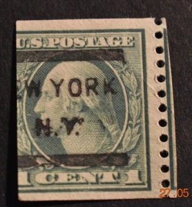 1916 US Stamps Sc #443 - Precancels - New York- Used/NG/VG - Picture 1 of 2