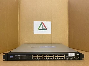 Cisco Linksys SRW2024 24-Port 10/100/1000 Gigabit Switch with WebView (Inc VAT) - Picture 1 of 7