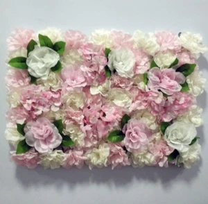 4-PACK Wedding Venue Decorations Artificial Flower Wall Stage Background Decor - Picture 1 of 7