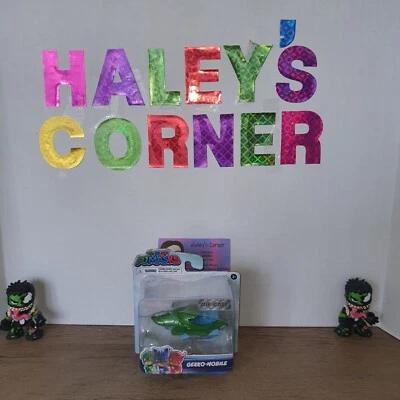 PJ面具Gekko-Mobile绿色压铸汽车 — 第 1/3 张图片