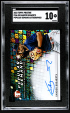 2022 Topps Sterling XANDER BOGAERTS MLB Red Sox Blue Ink On-Card Auto SGC 10 GEM