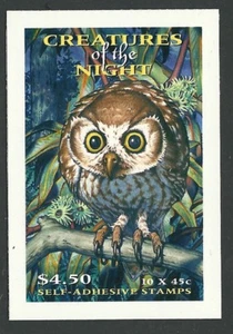 Australia 1997 - Criaturas de la noche folleto 10 x 45c  - Imagen 1 de 3