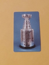1985-86 7-11 NHL Superstar Collectors Series #22 Stanley Cup Trophy 