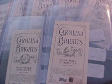 2021 Topps 206 -  CAROLINA BRIGHTS - All Waves - CHOOSE SINGLES - 1:18 FREE SHIP