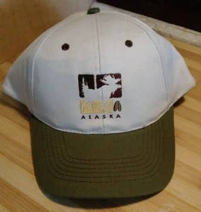Gorra/Sombrero de Béisbol Alaska Bordado Logo Alce Ajustable Snapback Tostado/Verde NUEVO - Imagen 1 de 3