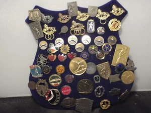 Colección de prendedores deportivos suecos de metal años 20-80 - Imagen 1 de 8