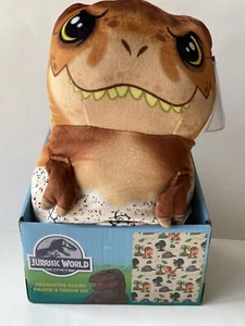Universal Jurassic Park Silk Touch Kids Throw Blanket and Hugger Pillow 40"x50" - Picture 1 of 11