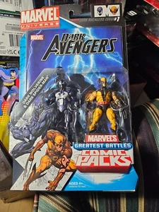 MARVEL UNIVERSE COMIC PACKS DARK WOLVERINE/DARK SPIDER-MAN WITH DARK AVENGERS #1 - Picture 1 of 7