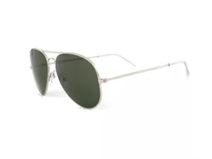 gafas de sol SALIDA+ aviador made in italy EXS371 verde plata 02G15 - Imagen 1 de 1