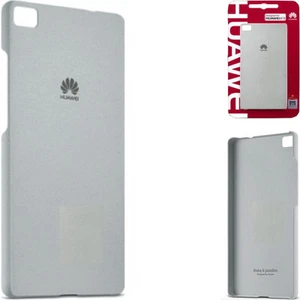 CUSTODIA CASE HUAWEI ORIGINALE FACEPLATE per HUAWEI ASCEND P8 LITE SILVER - Foto 1 di 1