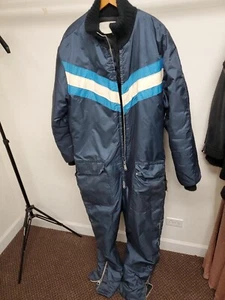 Vintage Snowmobil, Motorcycle, Ski Suit B49 - Picture 1 of 15