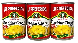 La Preferidia salsa di formaggio Cheddar delicata pronta all'uso 15 once (3 lattine) - Foto 1 di 1