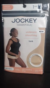 Jockey Essentials Women's XXL 3XL Underarm Smoothing Tank Plus Size 3XL - Picture 1 of 5