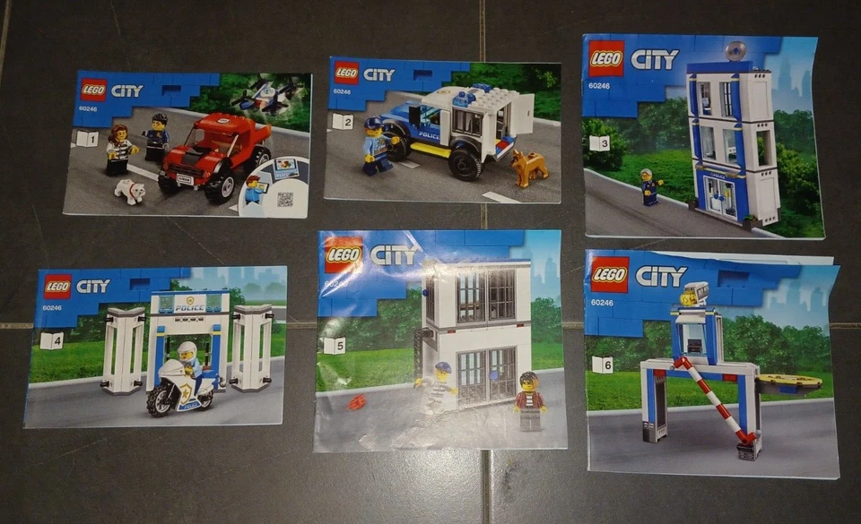 LEGO City : Notice instruction manuel - Set 60246  Commissariat - Photo 1/1