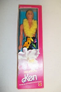 Vintage Tropical Ken Puppe #1020 Neu nie aus der Verpackung genommen 1985 Mattel, Inc. - Bild 1 von 4