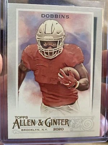 2020 TOPPS ALLEN & GINTER CHROME BASE CARD OHIO STATE JK DOBBINS #152 - Picture 1 of 2