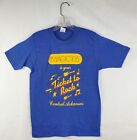 T-shirt vintage Magic 105 Arkansas Ticket to Rock à point unique épinette moyen
