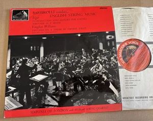 ASD 521 Barbirolli Conducts English String Music S/C - Picture 1 of 2