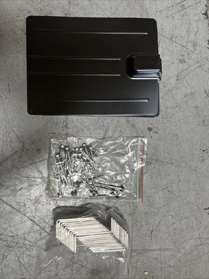 Quickbolt Galv Black Roof Flashing W/Split SS L-foot + Screws - Order Per Job