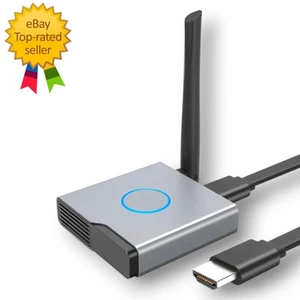 Wireless HDMI Display Dongle Adapter Receiver for Laptop PC Smartphone to TV - Picture 1 of 7