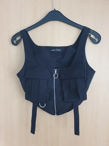 Shein Top mit Reißverschluss Gr. 34,  NEU - Bild 1 von 2
