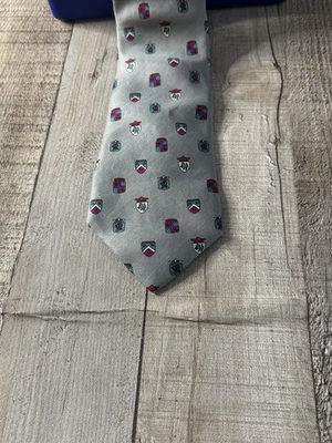 Vintage Andhurst Custom 100% Imported Silk Pattern Tie Made in USA Designer - Image 1 of 4