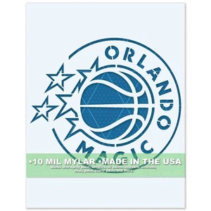 Orlando Magic Stencil – Basketball Team, Sports Fan Art, Craft, Wall Decor - Picture 1 of 5