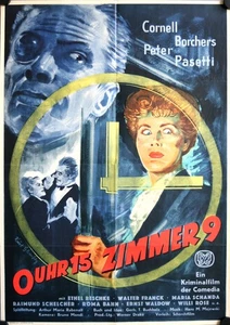 0 Uhr 15 Zimmer 9 EA Filmposter A1 Rabenalt Cornell Borchers P. Pasetti, Glombig - Picture 1 of 1