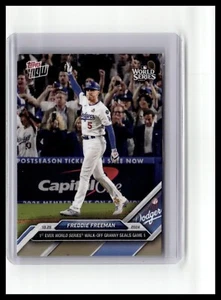 2024 Topps Now #866 Freddie Freeman – 1st Ever World Series Walk-Off GRAND SLAM! - Picture 1 of 2