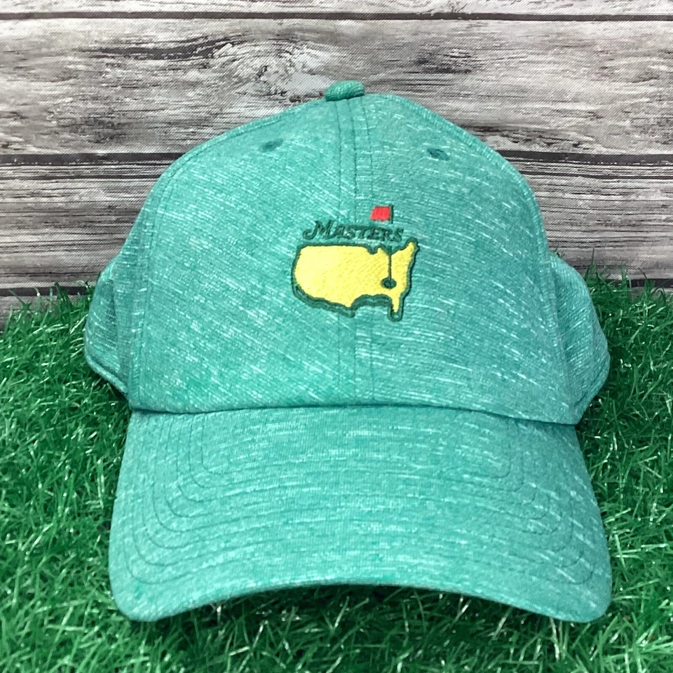 Gorra de golf Masters 2020 verde jaspeado rendimiento Augusta National Foto 1 de 4