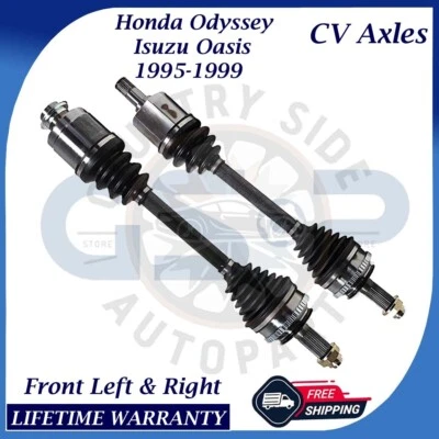 Ejes CV delanteros GSP OEM para Honda Odyssey/Isuzu Oasis 1995-1999 garantía de por vida Foto 1 de 4