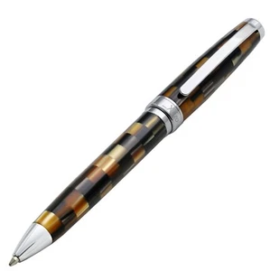Xezo Urbanite Woody Brown Ballpoint Pen, Medium Tip. Chrome Plated. Handmade, LE - Picture 1 of 5