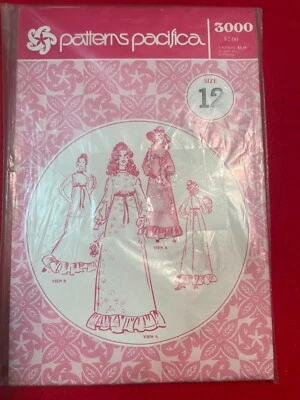 Patterns Pacifica 3000, Misses' Dress, Size 12, UNCUT - Image 1 of 2