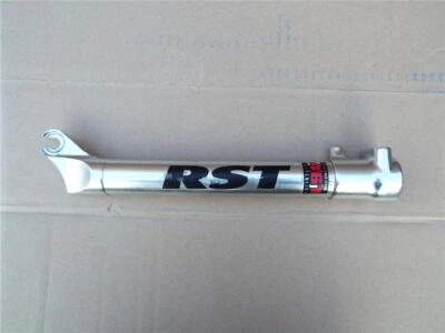 RST 461 - L/H - FORK LEG LOWERS SLIDER - RIM BRAKES ONLY - SILVER ALLOY - MTB - Image 1 of 2